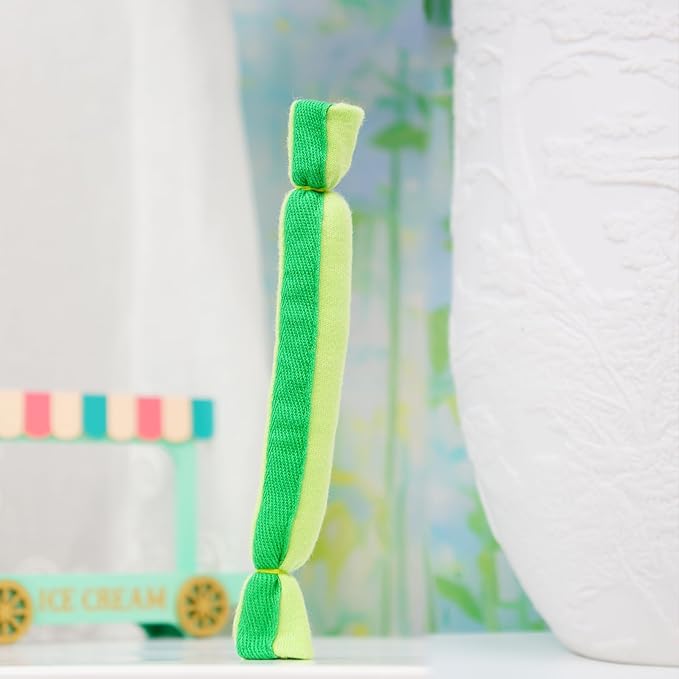 Baby Sensory Bar, Soft Learning Toy, Infant Hand Grip Development, Green