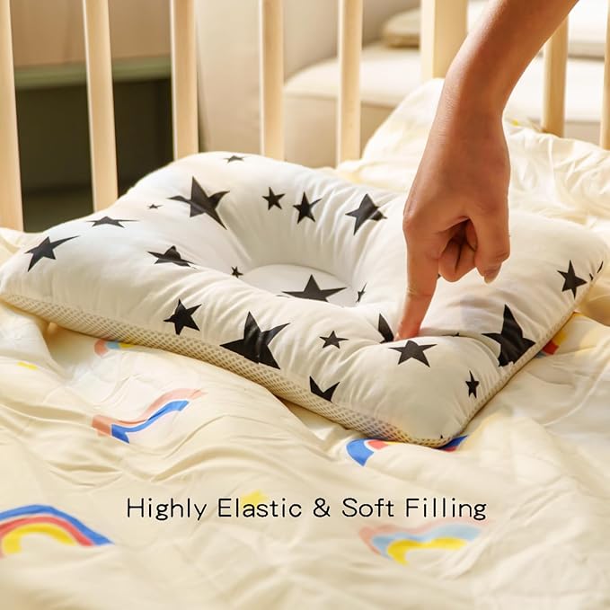 Unisex Pillow 13x9x2, Hypoallergenic Airmesh Breathable Cool 100% Cotton, Control Sweat, Ideal for Travel, Small, Car, Travel, MultiFunctual Small Decor Pillows