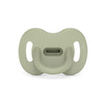 Color Essence SX PRO Silicone Baby Pacifier 1Pk, Made with 100% Soft Silicone, Baby Essentials Perfect for Breastfeeding Babies, Designed in Spain, 6-18 Mths, Jungle Green