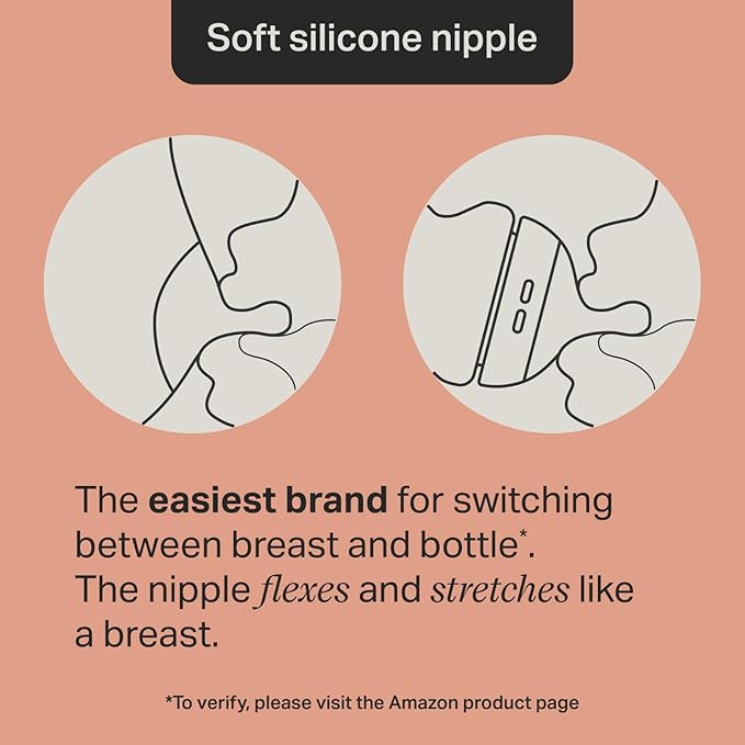 Tommee Tippee Natural Start 12 Piece BPA Free Bottle Set, Includes 2 x 5 oz, 3 x 9 oz, 1 x 11 oz Bottles, Newborn 0+ Months, Slow, Medium & Thicker Flow Breast-Like Nipples, Cleaning Brush, Clear