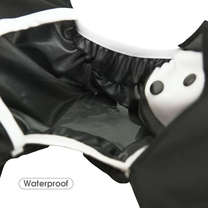 Babygoal Cloth Diaper Cover for Girls,Baby Adjustable Reusable Covers for Fitted Diapers and Prefolds, 6pcs Baby Clothes Covers+One Wet Bag 6DCF04