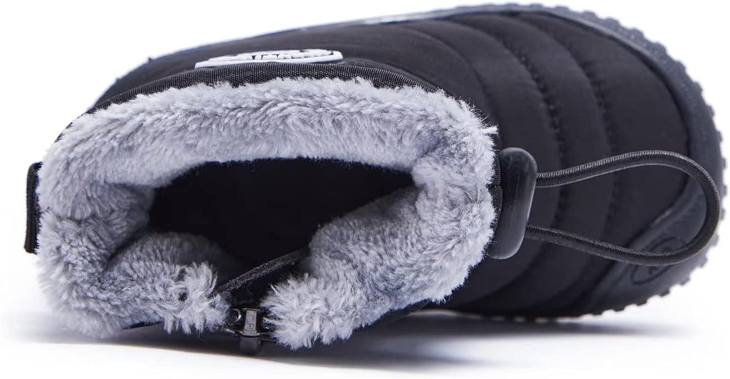 BMCiTYBM Toddler Baby Snow Boots Winter Shoes Boys Girls Cold Weather Baby Faux Fur Shoes