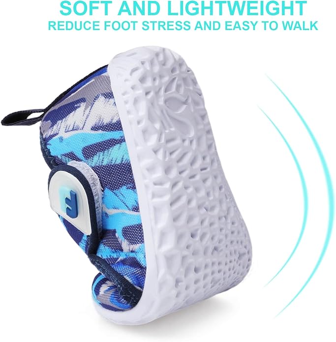 JOINFREE Baby Toddler Water Shoes Boys Girls Sandals Barefoot Kids Breathable Sneakers Shoes for Walking Running