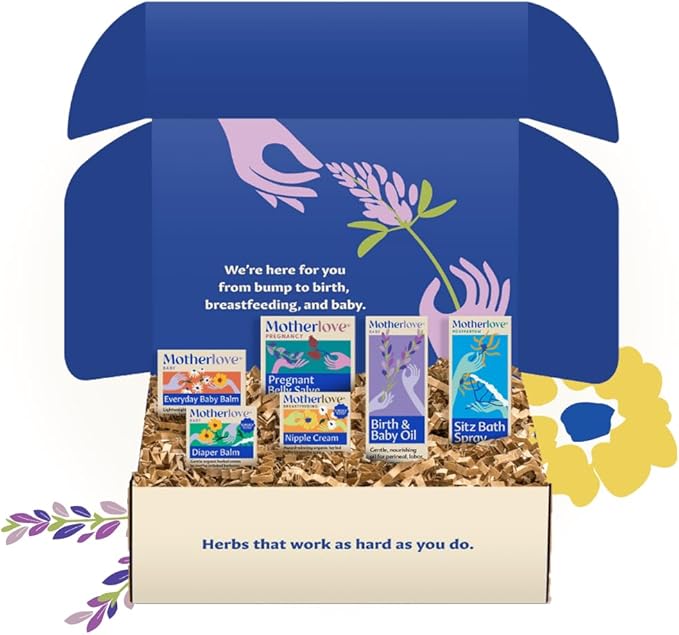 Motherlove Bump to Baby Box—Baby Shower Gift for Expecting Moms from Maternity to Postpartum