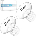 Flange Insert 21mm, Compatible with S9/S12/S9Pro/S12Pro Wearable Breast Pump Parts Replace, Pump Shield/Flange Insert to Reduce 24mm Down to 21mm