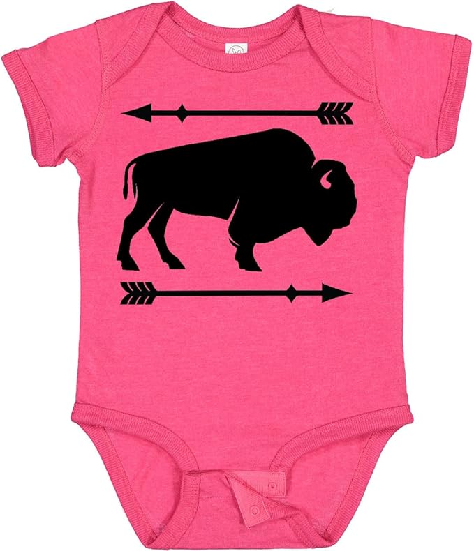 inktastic Buffalo Cute Animal Western Baby Bodysuit