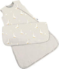GUNAMUNA günamüna Unisex Baby, Toddler Wearable Blanket, Sleeping Bag Bamboo Rayon, Sleep Sack with Diaper Zipper, 1.0 TOG