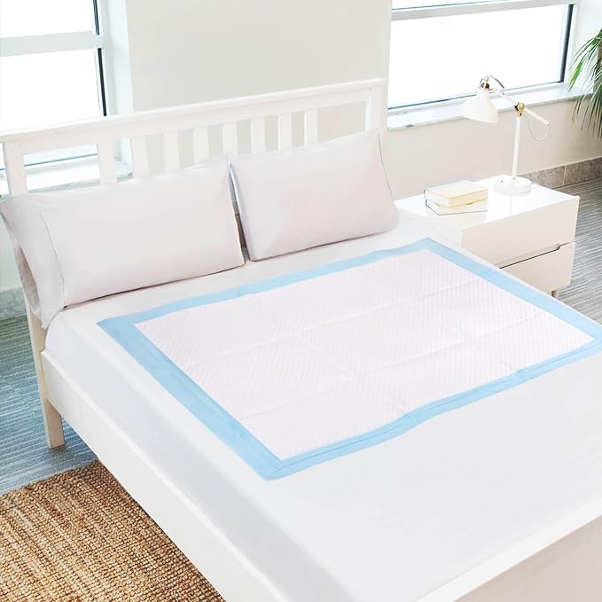 Extra Large Disposable Bed Pads for Incontinence 36" x 36" - 20 Count, Leak-Proof Chucks Pads for Adults, Kids and Pets, Absorbent Disposable Underpads, Incontinence Bed Pads Disposable for Beds