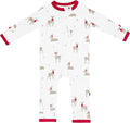 KYTE BABY Unisex Rayon Made From Bamboo Zippered Rompers 0-24 Months