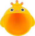 MRPR Quack & Snack Silicone Duck Bowl - Baby & Toddler Suction-Bowl - BPA, Lead, and Phthalate Free, Microwave & Dishwasher safe - Mess-Free Mealtime - Fun & Durable Snack-bowl for Kids