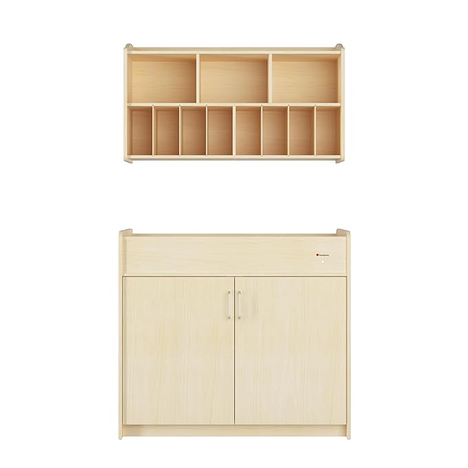 Foundations SafeSwing Changing Table and Wall Organizer 2-Piece Set