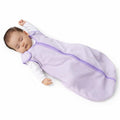 Baby Deedee Sleep Nest Fleece - Baby Sleep Sack 1.2 TOG 0-6 Months, Comfort Sleeping Bag with Soft Polar Fleece & Patented Shoulder Snaps, Newborn Wearable Blanket for Boys & Girls, Lavender