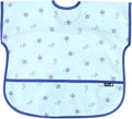 Short Sleeve Waterproof Bib for Toddlers – Feeding Apron for Mealtime, Daycare, Self-Feeding & Messy Play, Baby Bib