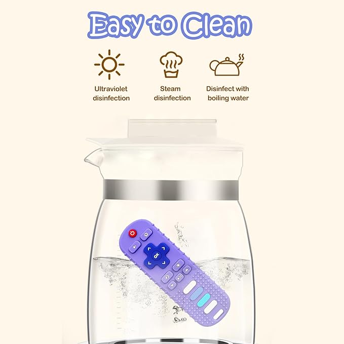 Silicone Baby Teething Toys, Silicone Reomte Teethers for Babies, Remote Control Shape Teething Toys, Chew Toys for Boys and Girls Soft Teething Remote