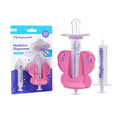 Medicine Dispenser, Butterfly - Liquid Medication Syringe for Newborns, Infants, Babies & Toddlers - Baby Medicine Kit with Pacifier Attachment for Accurate Dosing