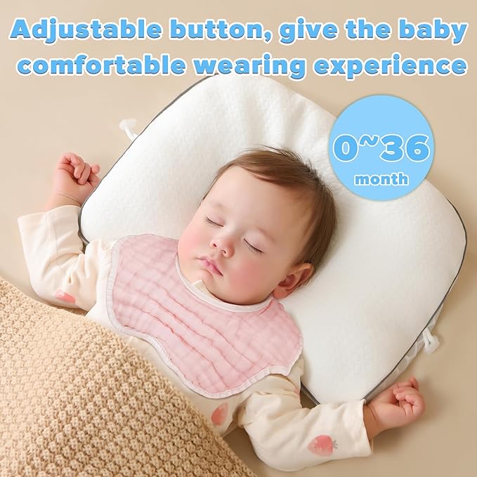 Muslin Baby Bibs for Drooling and Teething Newborn Drool Bibs for Baby Girl Boy