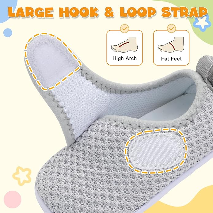 LeIsfIt Baby Shoes Boys Girls First Walking Shoes Non-Slip Infant Sneakers Lightweight Slip-on Crib Sneakers for First Walkers