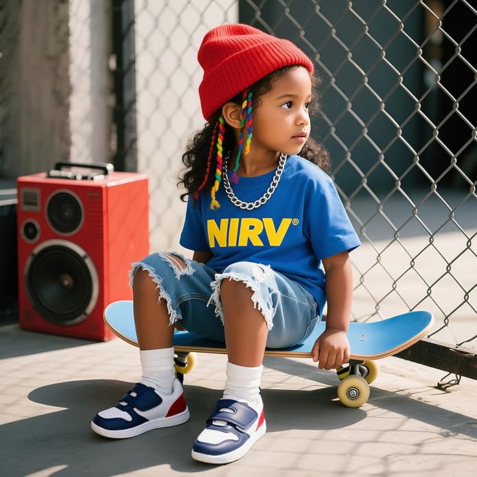 Toddler Wide Toe Box Barefoot Shoes Boys Girls Sneakers Zero Drop Kid Tennis Running Shoes Lightweight Non-Slip Comfortable Leather First Walking Shoe Outdoor Activities School
