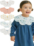 Konny Baby Bibs Set, 360 ° Rotate, Soft and Absorbent Bandana Drooling for Boys Girls baby Essentials