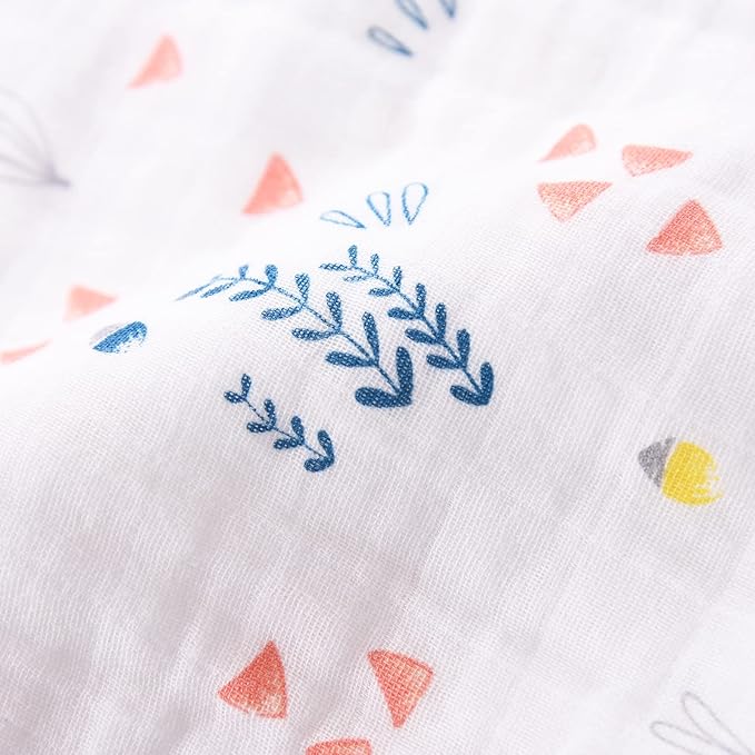 TADO MUSLIN Toddler Sleep Sack 2-4T, 0.5 TOG Lightweight Wearable Blanket, 100% Organic Cotton Muslin, Sleeveless, 2-Way YKK Zipper, OEKO-TEX Certified, Cute Deer