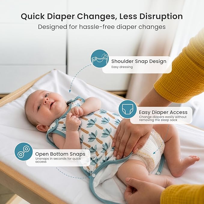 i-baby Baby Sleep Sack, Toddler Sleeping Bag with Outlast Smart Temperature Regulation, Soft Baby Wearable Blanket