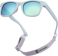 COCOSAND Flexible Baby Sunglasses with Strap Polarized UV Protection for Toddler Infant Newborn Boy Girl Age 0-24 Months