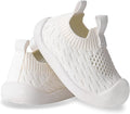 Baby Walking Shoes Toddler Girl Boy Soft Sole Breathable Cotton Canvas Shoes Infant Lightweight Non-Slip Safer Slip-on First Walkers Shoes Casual Tennis Wide Sneakers Rubber Soles Running Outdoor
