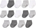 Fruit of the Loom Baby 14-Pack Grow & Fit Flex Zones Cotton Stretch Socks - Unisex, Girls, Boys