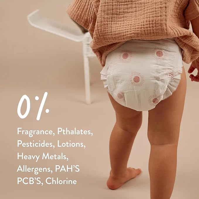 Joonya Baby Diapers, Size 5 XL (26-40 lb) - 6 Bags of 23 (138) - New Range - NonToxic, Eco-Friendly, Ultra Slim, Overnight Use - Made in Denmark