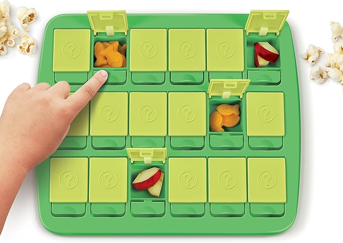 Genuine Fred MATCH UP Memory Snack Tray, Fun Interactive Snack Game for Kids, Travel Friendly Food Tray, Perfect Snacktivity for Picky Eaters