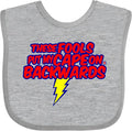 inktastic These Fools Put My Cape on Backwards ® Baby Bib