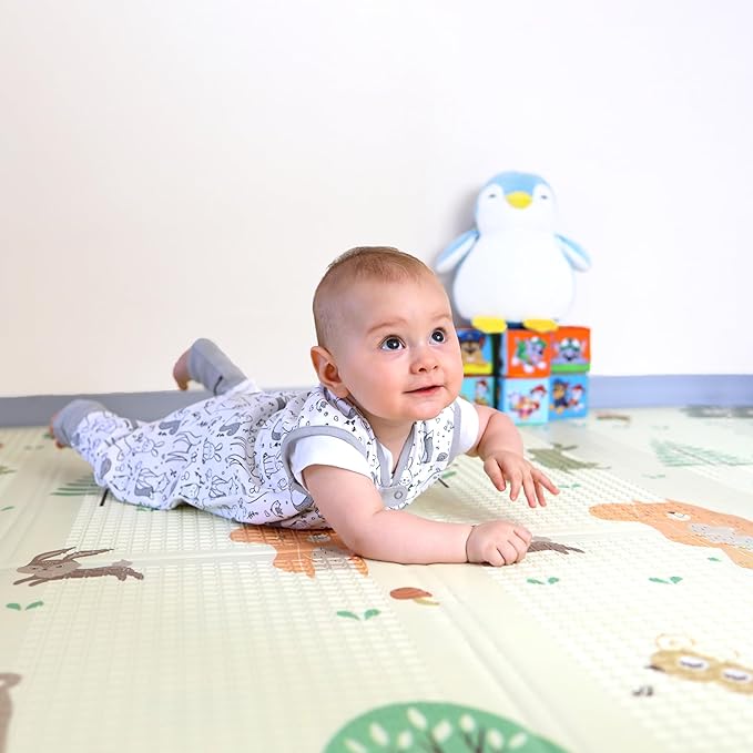 Mama Cheetah Toddler Sleep Sack with Feet 3T-4T, 0.5 TOG Organic Cotton Baby Wearable Blankets with Legs, Baby Sleeping Bag for Walkers, Early Walker Large, 3-Pack