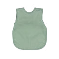BapronBaby Minimalist Sage Bapron - No Neck Tie Safer Bib for Baby & Toddler - Soft Waterproof Stain Resistant - Machine Washable - Sz Preschool 3-5yrs