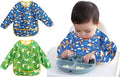 2 Pack Baby Bibs for Boy,Baby Bibs for Eating,Mess Proof Baby Bib,Full Sleeve Bib,Waterproof Bib for Toddlers