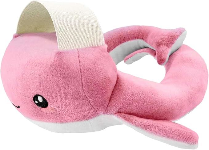 kornsurte Nursing Pillow for Bottle Feeding, Bottle Holder Support Pillow, Ergonomic Comfort Nursing Essentials for Mom, Sore Arm & Wrist Relief (Pink)