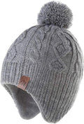Moon Kitty Baby Boys Hats Toddler Beanies for Boys Winter Fleece Winter Hat Boys