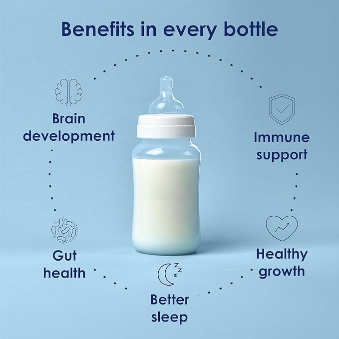 Kabrita Goat Milk-Based Infant Formula Powder with Iron, DHA, ARA & Prebiotics, for Infants 0–12 Months, Non-GMO, 28 oz