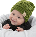 Funky Junque Baby Winter Hat – Cute Newborn Hats, Cozy Warm Infant Beanie, Soft Knit Stocking Stuffer for Babies 0–12 Months