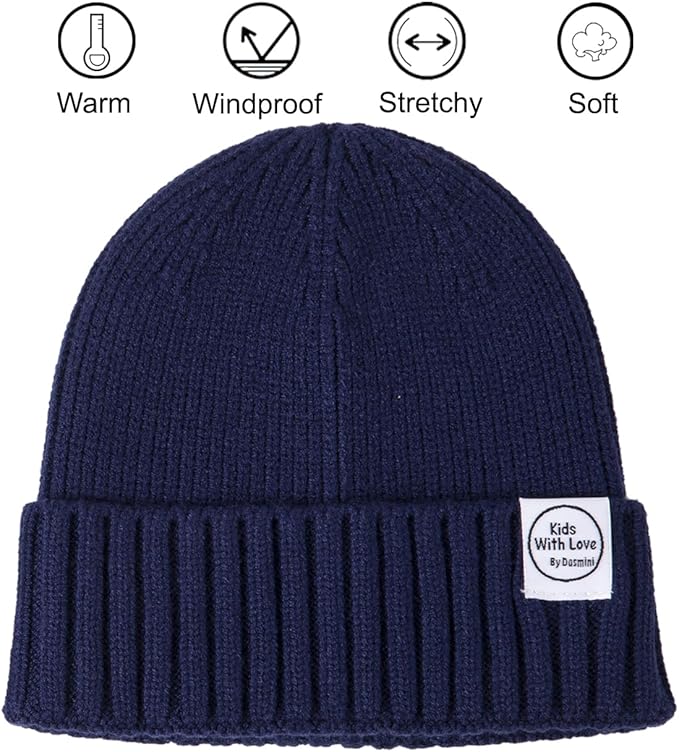 Baby Beanie Toddler Winter Hat Infant Babies Newborn Kids Beanies Knit Hats Girl Boy