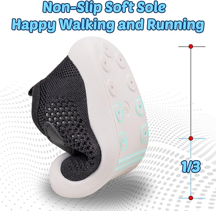 Baby Walking Shoes Toddler Girl Boy Soft Sole Breathable Cotton Canvas Shoes Infant Lightweight Non-Slip Safer Slip-on First Walkers Shoes Casual Tennis Wide Sneakers Rubber Soles Running Outdoor