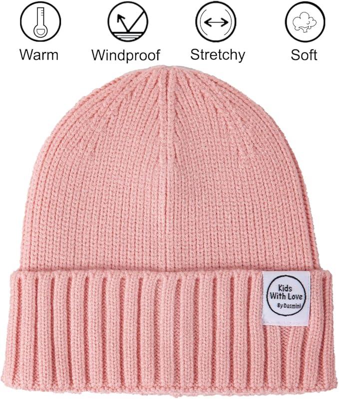 Baby Beanie Toddler Winter Hat Infant Babies Newborn Kids Beanies Knit Hats Girl Boy