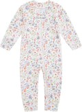 Owlivia Organic Cotton Baby Boy Girl Zip up Sleep 'N Play Pjs, Footless, Long Sleeve