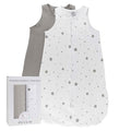 Baby Wearable Blanket - Baby Sleep Sack 100% Cotton - Sleep Sack 6-12 Months - Comfy Soft Lightweight, 2-Pack Set Gender Neutral Grey