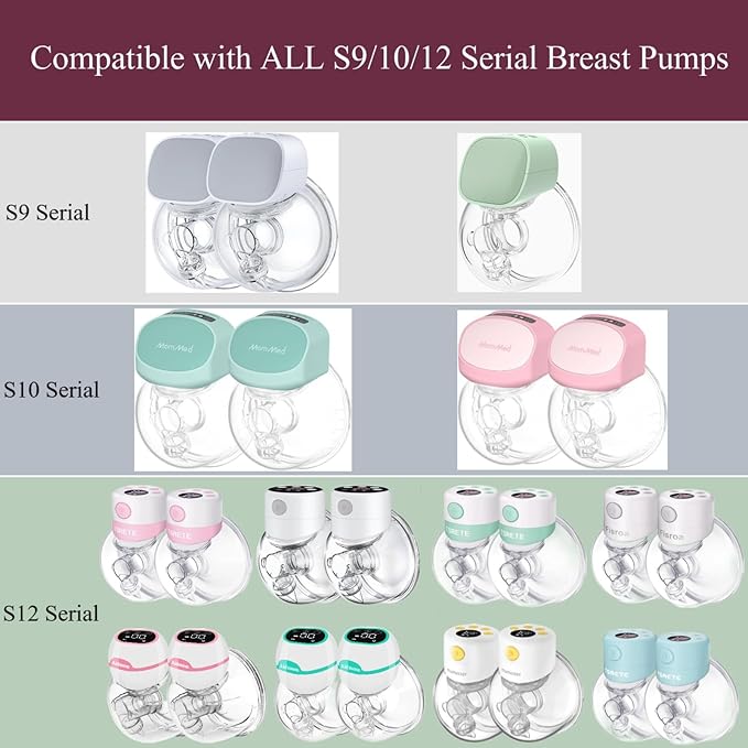 Wearable Breast Pump Linker Compatible with TSRETE/kmaier/eulumap/Momcozy S9/S12 Replacement Pump Parts,Breastpump Accesories