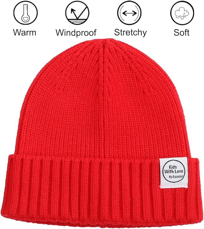 Baby Beanie Toddler Winter Hat Infant Babies Newborn Kids Beanies Knit Hats Girl Boy