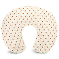 Hooyax Muslin Nursing Pillow Cover, Feeding Pillow Slipcover for Breastfeeding Moms, Soft and Breathable Infant Pillow Cover for Baby Boy and Girls (Heart)