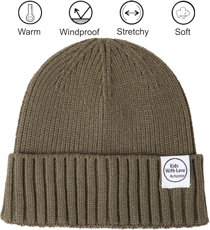 Baby Beanie Toddler Winter Hat Infant Babies Newborn Kids Beanies Knit Hats Girl Boy