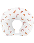 Nursing Pillow Covers, Muslin Nursing Cover for Breastfeeding Pillows, Comfortable for Baby Girls and Boys (Leaf)
