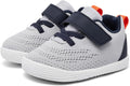 MORENDL Toddler Sneakers Baby Boys & Girls Barefoot Shoes Lightweight Breathable Walking Running Tennis Athletic Sport Shoes