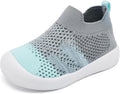 Eashi Baby Boy Girl Non-Skid Indoor Infant Walking Shoes Breathable Warm Elastic Sock Shoes with Memory Sole Protect Toes Outdoor Sneakers